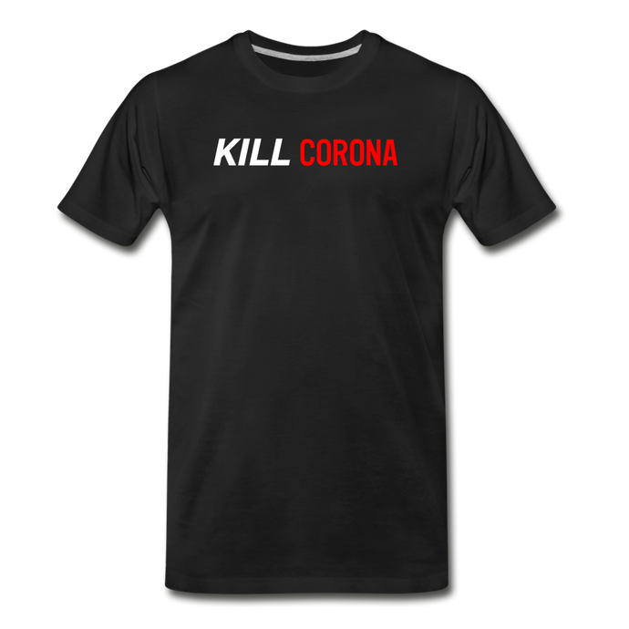 KILL.CORONA- TEE - black