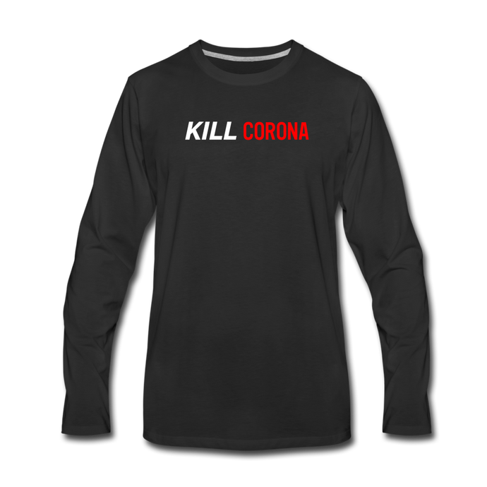 KILL.CORONA - Long-sleeve - black